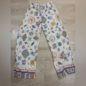 LABEL OF LOVE lightweight Lounge/Beach pants. Linen blend. XL gently used cond.